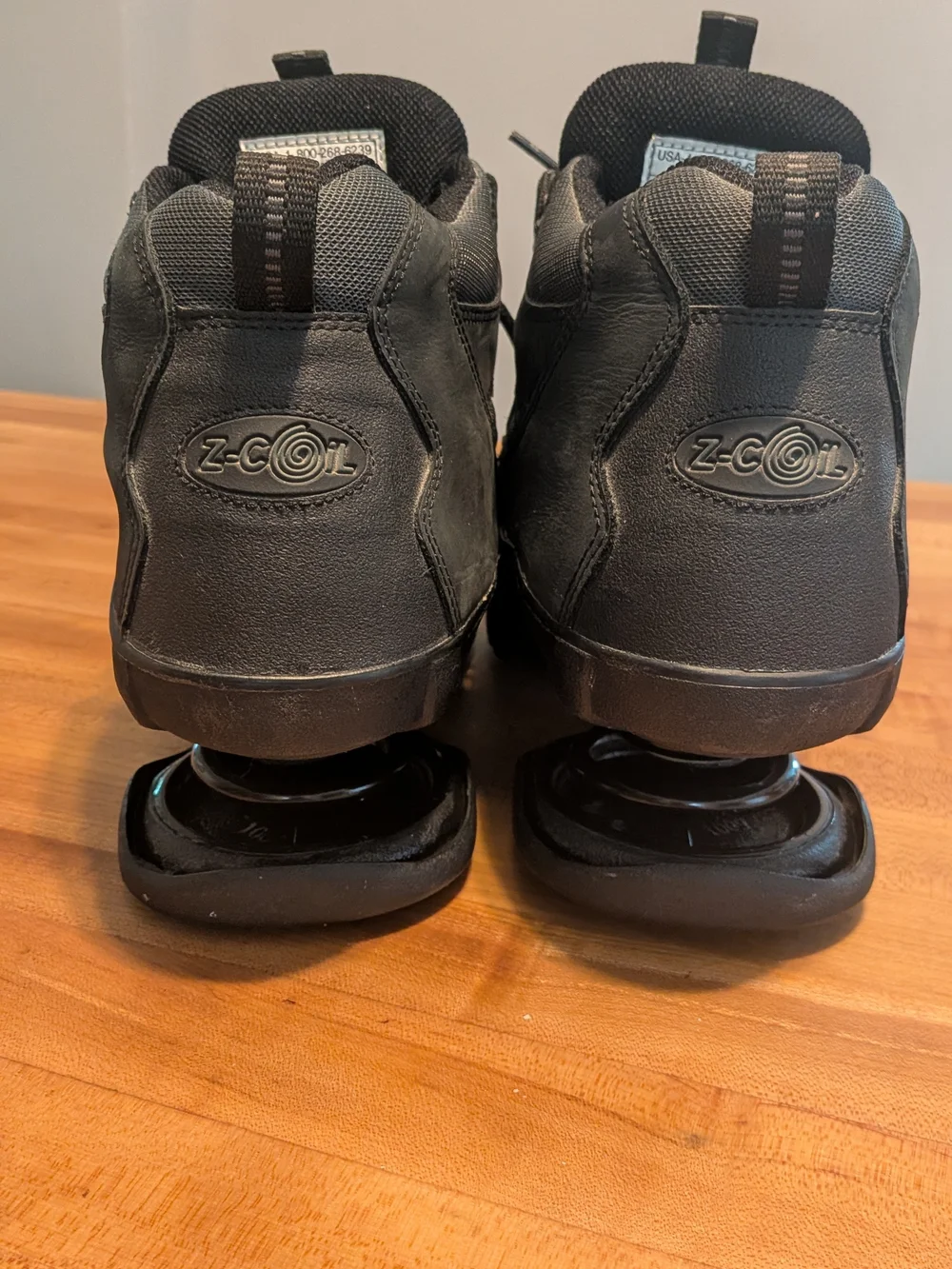 Z-CoiL Pain Relief Hiking Boots – Black – Men’s Size 11 Orthopedic Spring Shoes